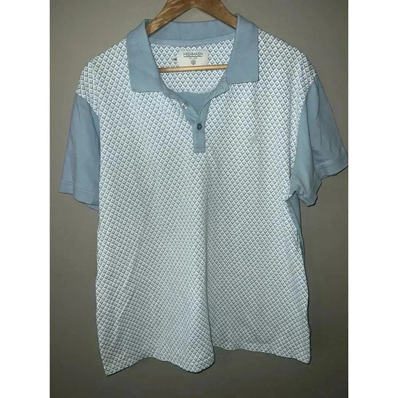 Mish Mash Other - Mish Mash 2961 Sirus Sky Blue Polo T-Shirt